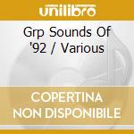 Grp Sounds Of '92 / Various cd