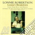 Lonnie Robertson - Lonnie'S Breakdown cd
