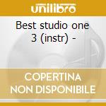 Best studio one 3 (instr) - cd