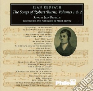 Jean Redpath - Songs Of R.Burns Vol.1-2 cd musicale di Redpath Jean