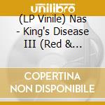 (LP Vinile) Nas - King's Disease III (Red & Black Striped) (2 Lp) lp vinile