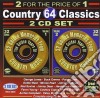 Country Classics 64 Songs / Various (2 Cd) cd