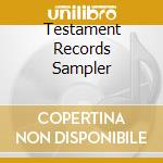Testament Records Sampler cd