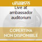 Live at ambassador auditorium cd