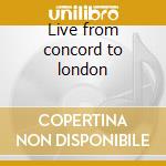 Live from concord to london cd musicale di Ernestine Anderson