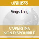 Sings bing cd musicale di Rosemary Clooney