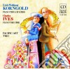 Erich Wolfgang Korngold - Trio Per Pianoforte Op.1 cd