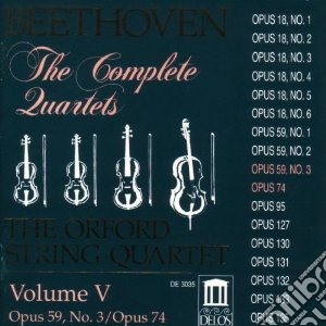 Ludwig Van Beethoven - Integrale Dei Quartetti Per Archi Vol.5: cd musicale di Beethoven ludwig van