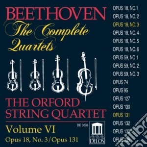 Ludwig Van Beethoven - Integrale Del Quartetti Per Archi Vol.6: cd musicale di Beethoven ludwig van