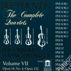 Ludwig Van Beethoven - Integrale Dei Quartetti Per Archi Vol.7: cd musicale di Beethoven ludwig van
