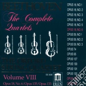Ludwig Van Beethoven - Integrale Dei Quartetti Per Archi Vol.8: cd musicale di Beethoven ludwig van