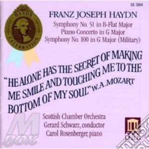 Joseph Haydn - Symphonies Nos.51 & 100, Piano Concerto cd musicale di HAYDN FRANZ JOSEPH