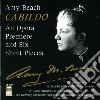 Amy Beach - Cabildo (opera) cd