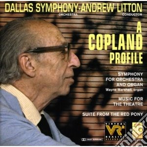 Aaron Copland - Music For The Theater, The Red Pony cd musicale di Aaron Copland
