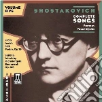Dmitri Shostakovich - Complete Songs Vol.5 Famous Vocal Cycles 1948-1974 cd