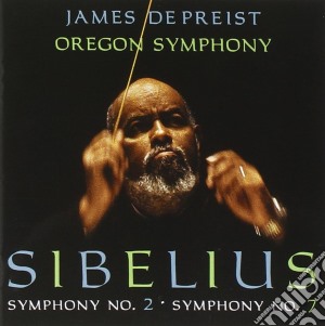 Jean Sibelius - Symphony No.7 Op.105, Symphony No.2 Op.43 cd musicale di Jean Sibelius