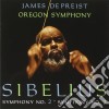 Jean Sibelius - Symphony No.7 Op.105, Symphony No.2 Op.43 cd
