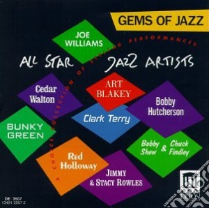 Gems of jazz - all-star jazz artists cd musicale di Miscellanee