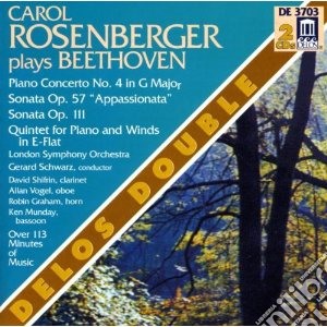Ludwig Van Beethoven - Concerto Per Pianoforte N.4 Op.58, Sonat (2 Cd) cd musicale di Beethoven ludwig van