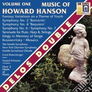Howard Hanson - Sinfonia N.2 Op.30, Fantasy Variations O (2 Cd) cd musicale di Howard Hanson