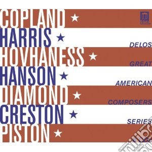 Delos Great American Composers Series (6 Cd) cd musicale di Miscellanee