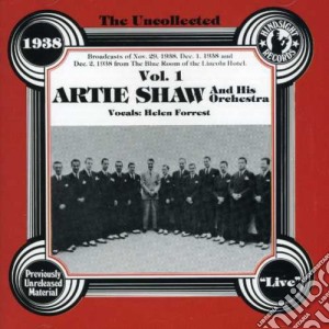 Artie Shaw - 1938 Vol 1 cd musicale di Artie Shaw