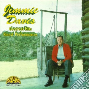 Jimmie Davis - Greatest Hits: Finest Performances cd musicale di Jimmie Davis