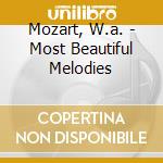 Mozart, W.a. - Most Beautiful Melodies cd