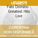 Fats Domino - Greatest Hits Live cd