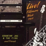 Country Joe Mcdonald - Live At Fillmore West 1969 cd