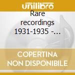 Rare recordings 1931-1935 - gershwin george cd
