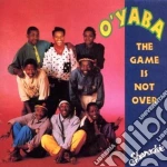 The game is not over cd