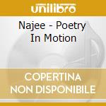 Najee - Poetry In Motion cd musicale di Najee