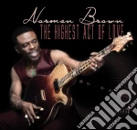 Norman Brown - The Highest Act Of Love cd