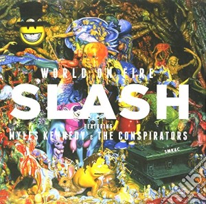 (LP Vinile) Slash - World On Fire (Blue & Yellow) (2 Lp) lp vinile di Slash