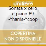 Sonata x cello e piano 89 -*harris-*coop cd musicale di Barber