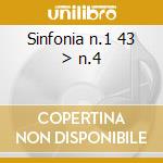 Sinfonia n.1 43 > n.4 cd