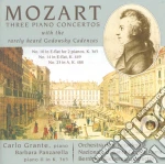 Wolfgang Amadeus Mozart - Three Piano Concertos cd