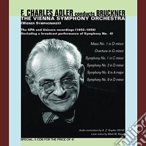 Anton Bruckner - Frederick Charles Adler Conducts Bruckner (5 Cd) cd musicale di Bruckner