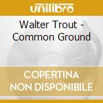 Walter Trout - Common Ground cd