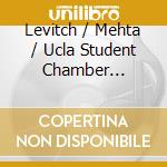 Levitch / Mehta / Ucla Student Chamber Orchestra - Elegy For Strings Op 20 / Symphony 2 Op 18 cd