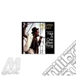 Not a one man thing - cd