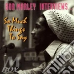 So much things to say - marley bob cd