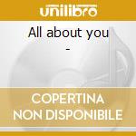 All about you - cd