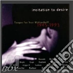 Incitation to desire cd