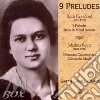 9 preludes - piano music cd