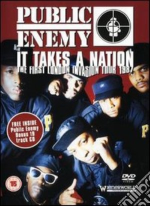 (Music Dvd) Public Enemy - It Takes A Nation - Tour 1987 cd musicale