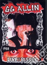 (Music Dvd) GG Allin - Live And Pissed 1988 cd