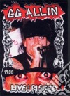 (Music Dvd) GG Allin - Live And Pissed 1988 cd