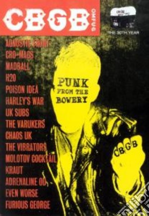 (Music Dvd) Cbgb's: Punk From The Bowery cd musicale